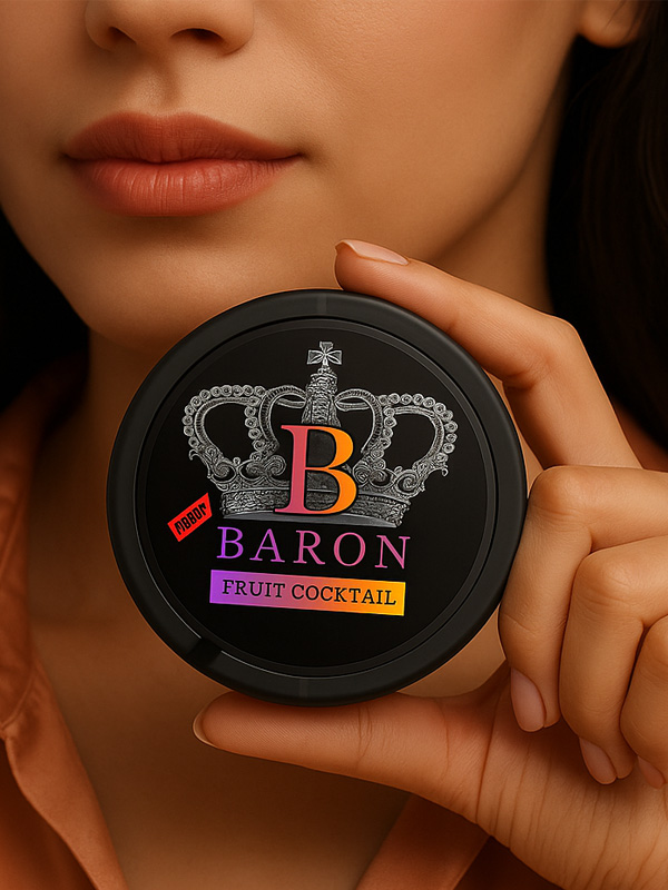 BARON Fruit Coctail – Tropik Meyve Slim Nikotin Poşeti