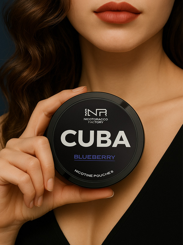 CUBA Blueberry – Dengeli Slim Nikotin Poşeti