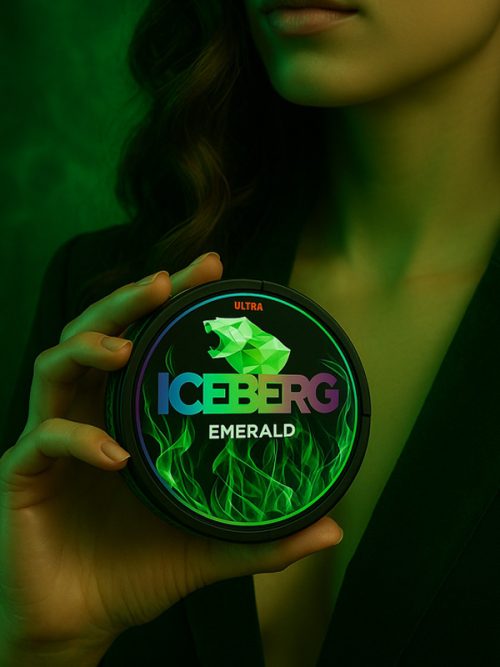ICEBERG Emerald – Elma-Lime Ferahlığı Slim Nikotin Poşeti