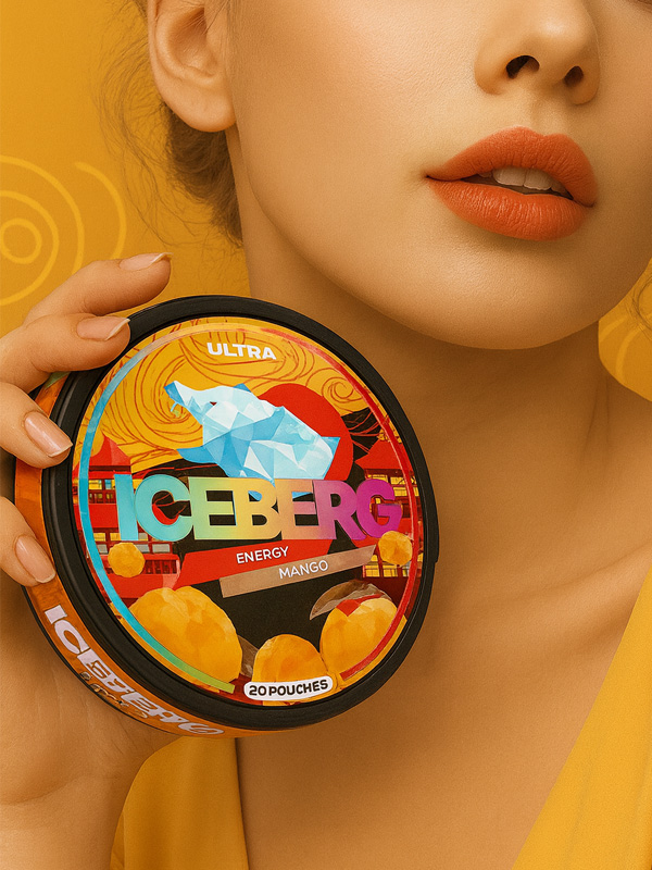 iceberg snus energy mango