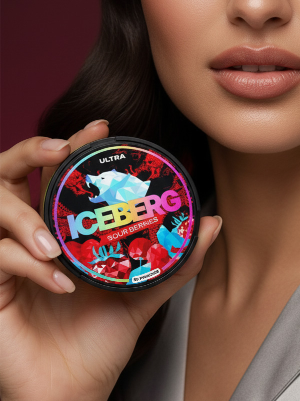 ICEBERG Sour Berries – Ekşi Meyveli Slim Nikotin Poşeti