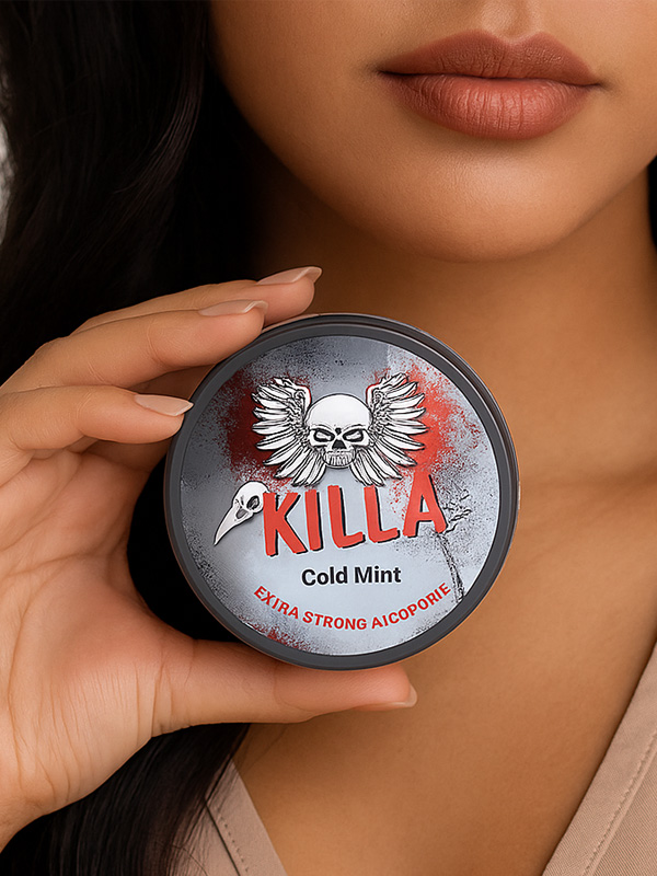 KILLA Cold Mint – Mentollü Slim Nikotin Poşeti