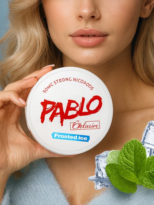 PABLO Frosted Ice – Mentollü Slim Nikotin Poşeti