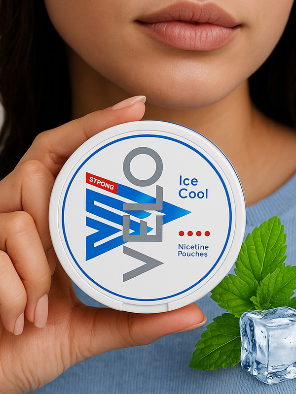 VELO Ice Cool – Crispy Peppermint Slim Nikotin Poşeti