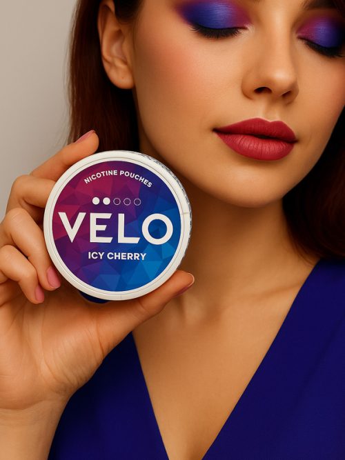 VELO Icy Cherry – Serin Kiraz Slim Nikotin Poşeti