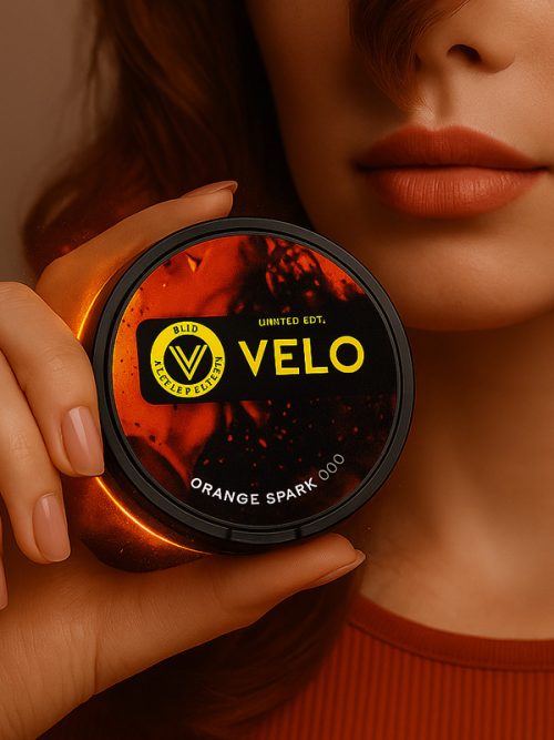 VELO Orange Spark – Portakal & Narenciye Slim Nikotin Poşeti